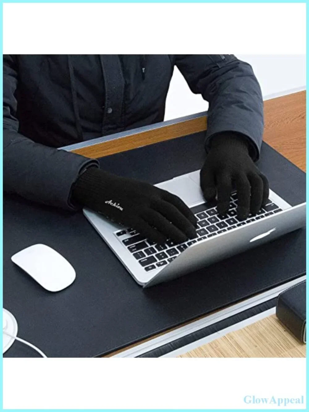 Touchscreen Knit Gloves for Men Women Winter Warm Stretch Anti-Slip